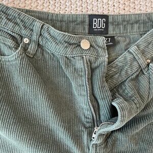 BDG green corduroy pants